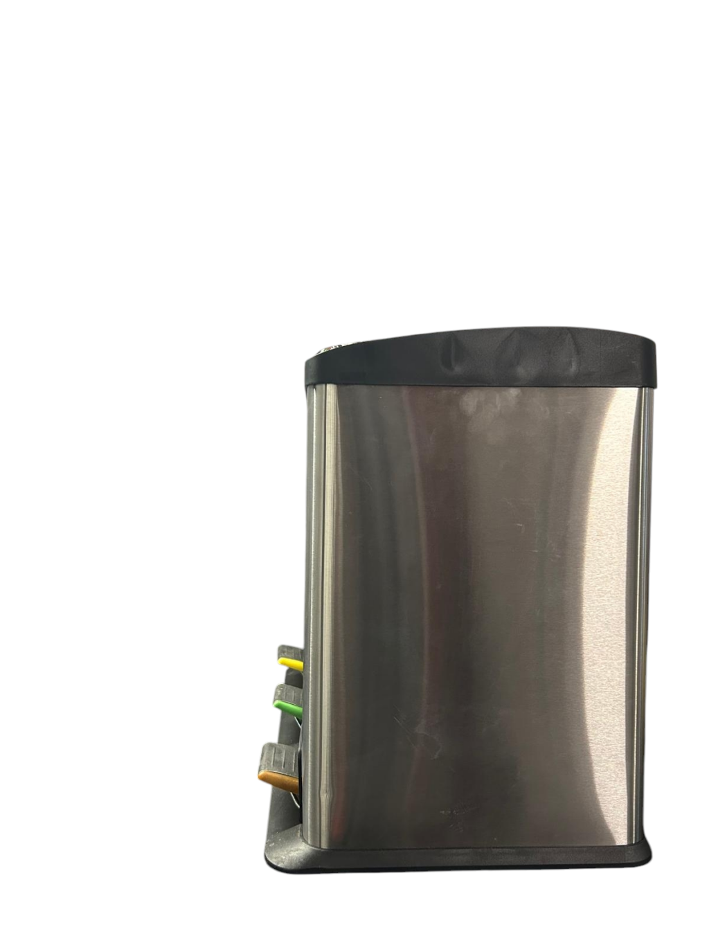 Deluxe Edition Waste Seperation system 3 × 8L small capacity Metal Rubbish Bin - Image 2
