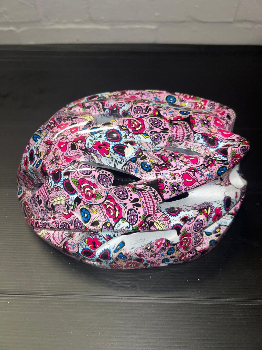 Helmet (Pink Skulls) - Image 2