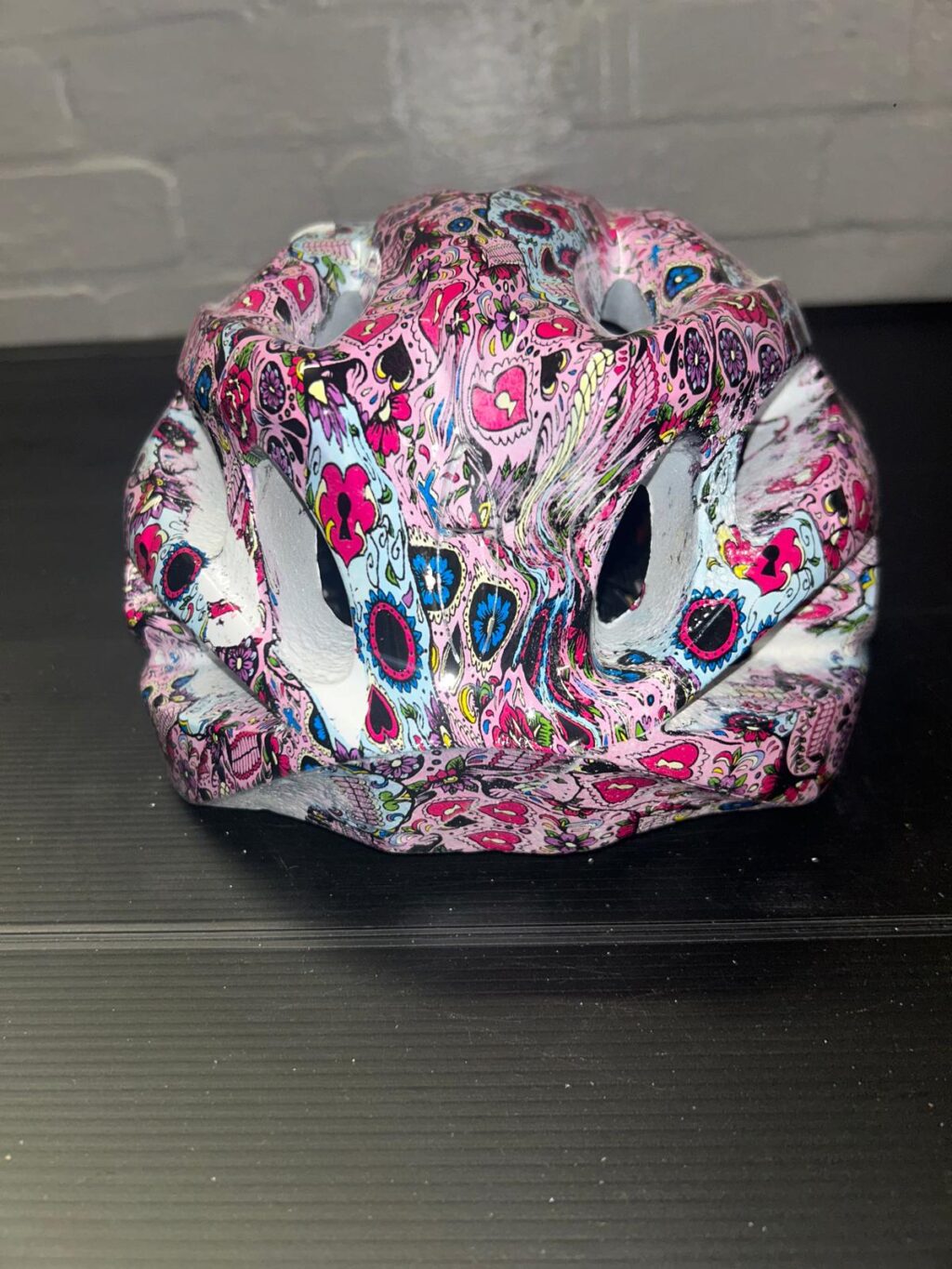 Helmet (Pink Skulls) - Image 3