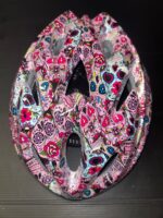 Helmet (Pink Skulls)