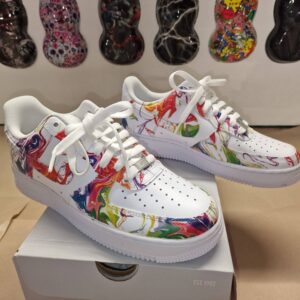 Nike Airforce 1 (Paint Swirl)