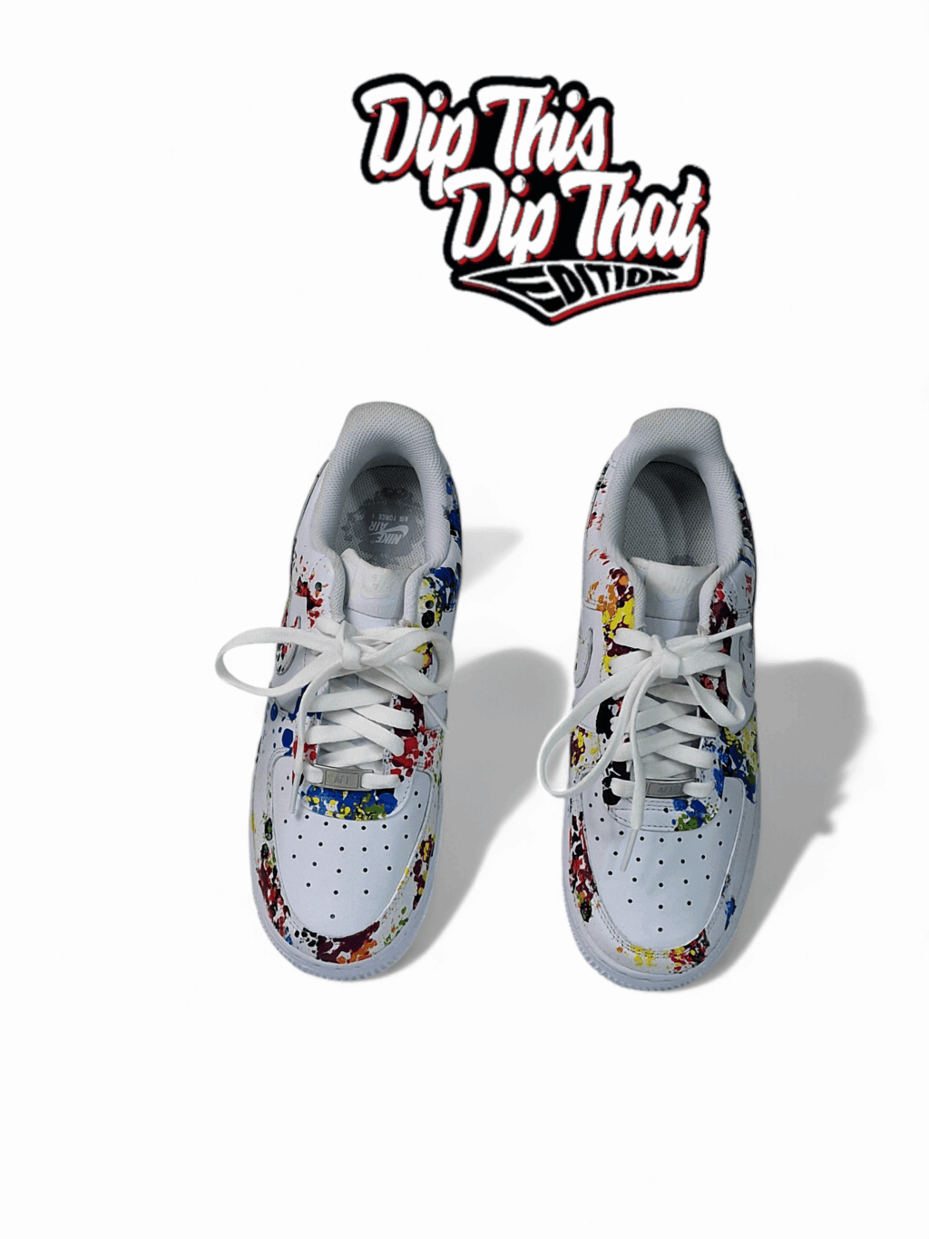 Nike Airforce 1 (Paint Swirl) - Image 7