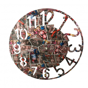 Hydro Dipped Wall Clock