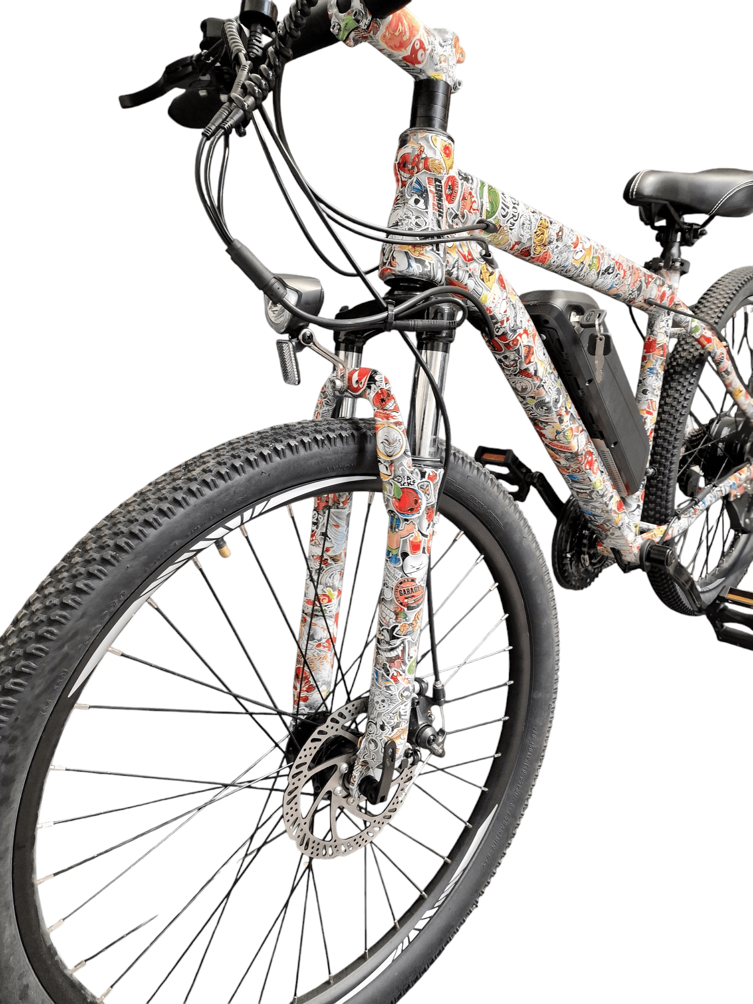 Hydro dipped Touroll Electric bi8ke - Image 2