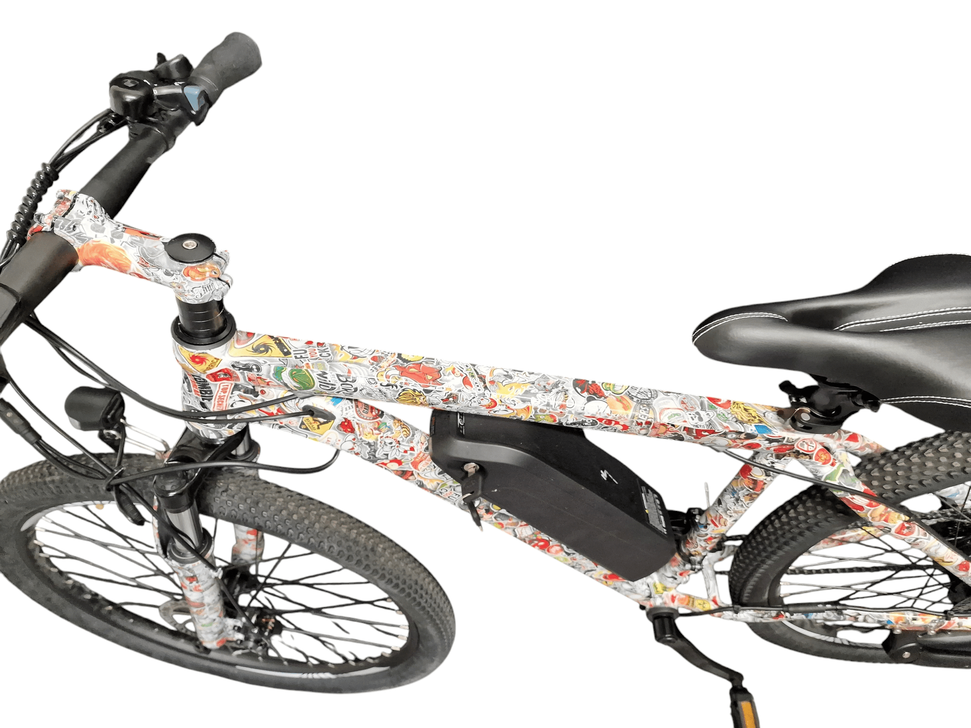 Hydro dipped Touroll Electric bi8ke - Image 3