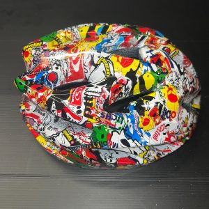 Hydro Dipped Cycle Helmets