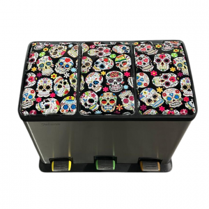 Hydro Dipped Kitchen Waste Bin