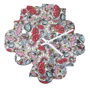 Hydro Dipped Wall Clock